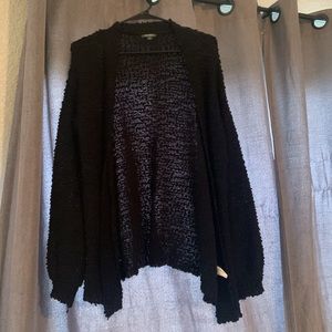 Black cardigan